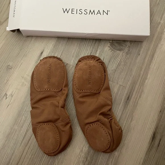 Weissman Brown Ballet Shoes - Picture 2 of 4